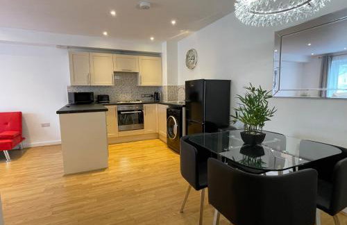 Moda Wigan - Stylish 2 Bed Apartment Central Wigan - Foto 3