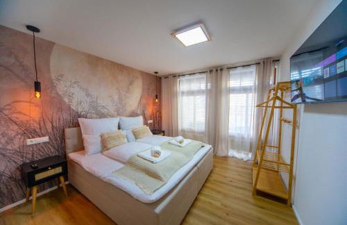 P-Hosting Modernes Apartment zwischen Ravensburg und dem Altdörferwald, 110qm, Familienfreundlich, Separater Eingang, Kaffeevollautomat, Bäcker und Pizzeria 15 Meter, Spielplatz 50 Meter, 20 Km zum Bodensee, 30Km in die Berge - Photo 17