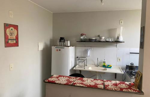 Apto térreo com garagem, quintal condomínio com portaria 24h - Foto 6