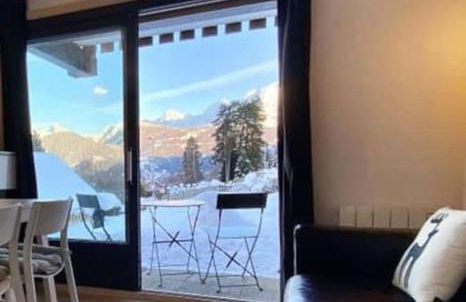 La marmotte: Vue Mont Blanc, terrasse, parking - Foto 1