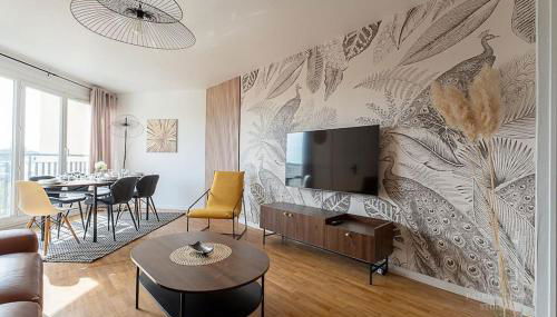 Confort & Spacieux Family Travel pour 6 - 10' to Disneyland Paris 25' to Paris - In front of Train Station Torcy RER A - Foto 2