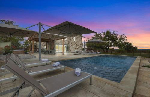 Grasslands Pool Hot Tub Hill Country Views - Foto 81