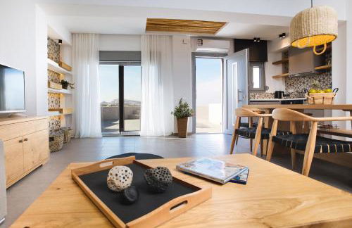 Amer Villa Santorini with outdoor hot tub - Foto 18