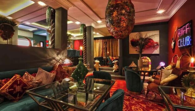 Sala de estar do lobby