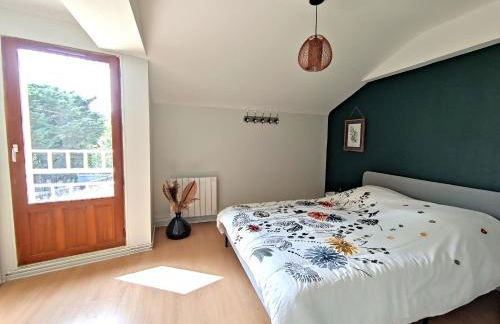 Gîte La p'tite terrasse Chinon centre Parking gratuit - Foto 10