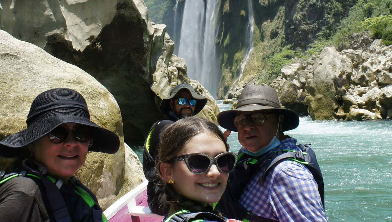 Navigando sul fiume Tampaón