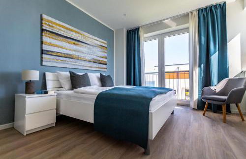 Hangar 19 Luxusapartment mit Sauna, Kamin und Seeblick H4W3 - Foto 12