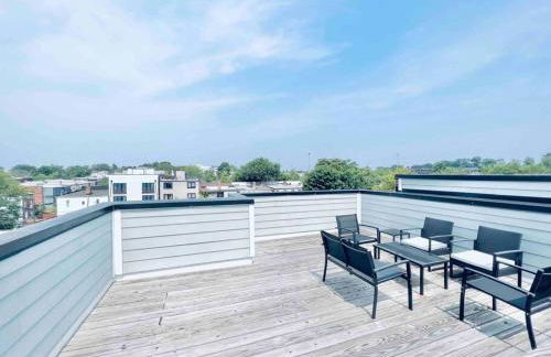 Luxurious 3BDR Penthouse with Private Rooftop Capitol and Monument Views Near Popular H Street Corridor Free Parking and Cancellation - Foto 34