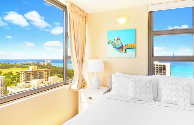 Diamond Head and Ocean views with King Bed and Parking - Foto 12