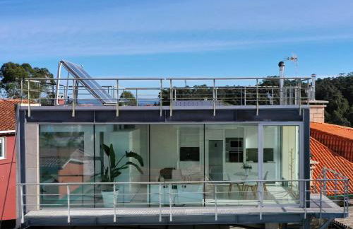 Apartamento Cubo de Cristal con piscina y vistas al mar - Foto 1