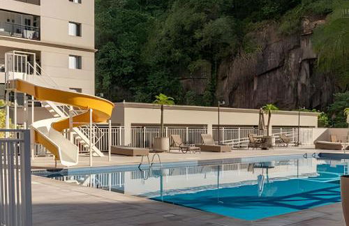 Condominio Clube com 4 piscinas/Cinema/arcondicionado - Foto 10