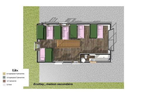 Crazy Villa Ecottay 61 - Heated pool & sauna - 2h from Paris - 30p - Foto 52