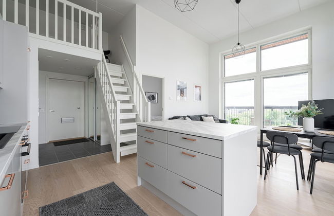 3BR Modern Loft Penthouse with Sauna & Parking - Foto 19