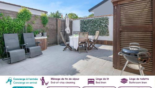 Vue mer, plage à 50m, Maison pour 4 - Foto 2