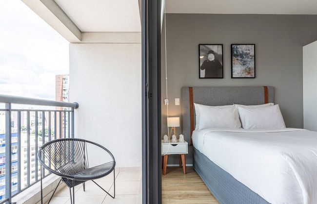 Setin Downtown Genebra by Viva - Apartamentos completos na Bela Vista com piscina - Foto 21