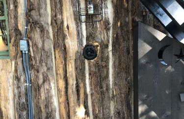 Hobbit Treehouse with waterfall on the Brazos River! 350 acres! Tubing! Petting zoo! - Foto 28