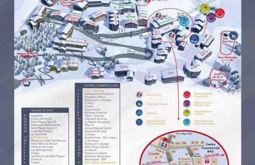 BELLE PLAGNE - Appartement 6 personnes sur les pistes - Foto 21