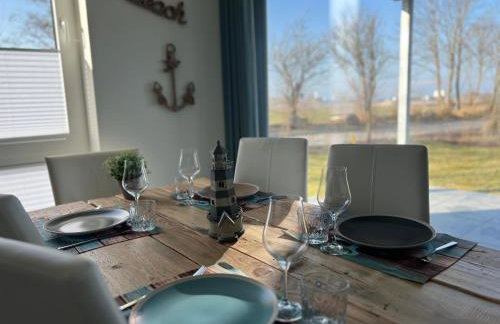 Ferienwohnung Marienleuchte - BeltBlick 1 - Erste Reihe Meerblick, 2 Schlafzimmer, Garten - Foto 3