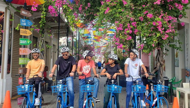 Calle de las Sombrillas a Puerto Plata