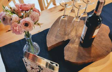 Borowikowe Zacisze drewniane domy z kominkami - Foto 26