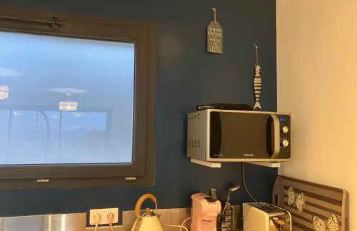 T2 vue sur le port jacuzzi terrasse et parking - Foto 14