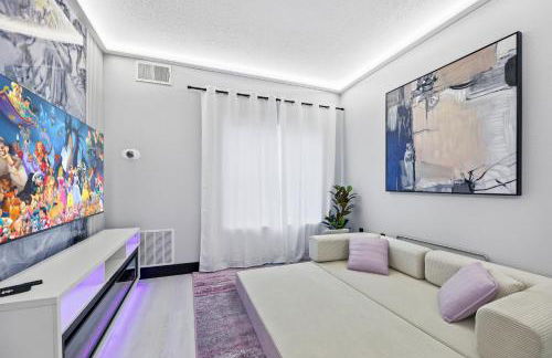 Family 1BR 2 Queen Beds Sofa Orlando - Foto 7