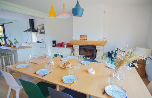 -GAÏA- MAISON FAMILIALE VUE MER ET JARDIN DOURVEIL - Foto 10