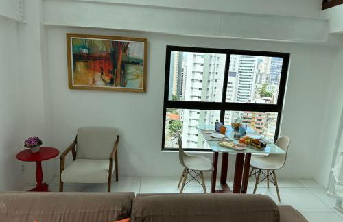 Lindo Loft prox praia de Boa Viagem e Aeroporto - Foto 6