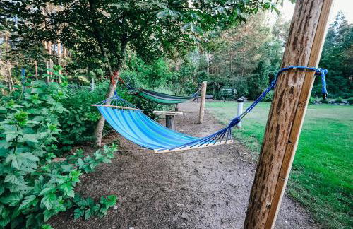 Leśny Zakątek balia kąpielowa ognisko sauna basen rowery w cenie pobytu Realizujemy Podlaski bon turystyczny - Foto 47