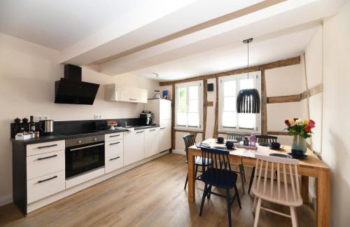 Ferienwohnung Heppenheim - Wohnung "Nibelungen"mit Dachterrasse - Das schiefe Haus - Foto 8