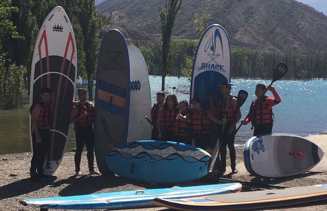 Paddle surf en el embalse Potrerillos - Foto 1