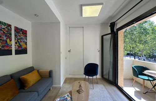 L'étape Aixoise - appartement climatisé terrasse centre ville Rotonde cours Mirabeau allées provençales - Foto 3