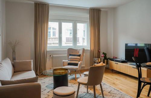 7Seas Ctiy-Apartment Saarbrücken l NETFLIX l Balkon l 24-7 Check-In - Foto 22