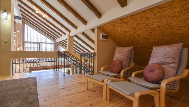 Sitzecke in der Lobby