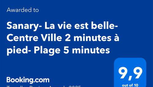 Sanary- La vie est belle- Centre Ville 2 minutes à pied- Plage 5 minutes - Foto 2