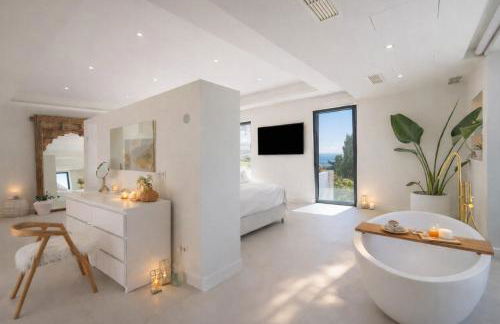 Luxury Sea Views Smart Villa Luz Bliss, 2 Stunning Sea Views, Infinity Pool, Sauna, Gym, Home Cinema, Full Smart Home Technology and Full Privacy - Foto 36