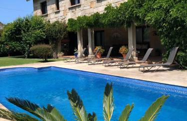 Casa da Lomba Piscina y vistas al mar en Baiona - Foto 8