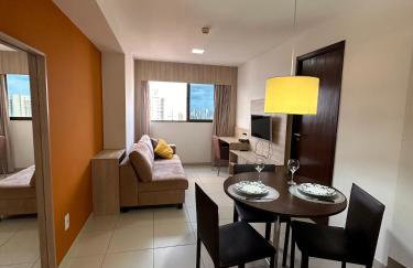 BEACH CLASS RECIFE BOA VIAGEM FLAT ANDAR ALTO - Foto 10