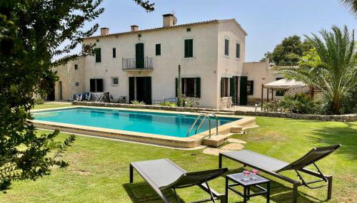 Son Jordi nou, beautiful villa near Alaro big swimming pool, BBQ mountain views 12people - Foto 4, Garden