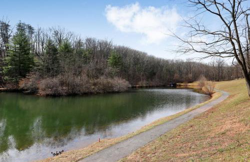 Dog-Friendly A-Frame with Hot Tub and Firepit - Foto 26