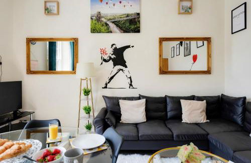 Clifton Nr Centre, Georgian Period Flat, Permit Parking x1, Garden - Foto 15