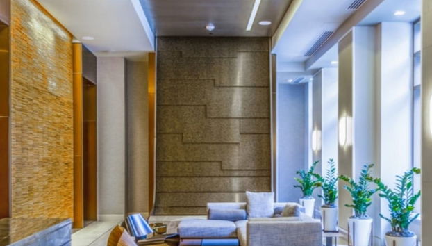 Zona de estar del vestíbulo