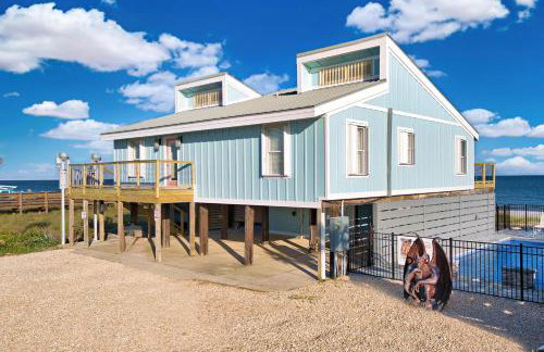 Dog-friendly with Gulf view pool balcony deck fireplace central AC & W&D - Foto 33