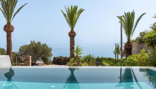 Palm Tree private pool Villa - Foto 3, Garden, sunbed, Garden view