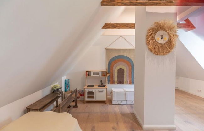 Reetgedecktes Ferienhaus mit Kachelofen - Foto 5