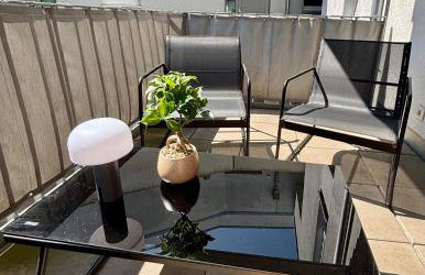 Klinik & Kurpark Parkplatz Barrierefreies Apartment Boxspringbett - Foto 18