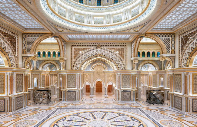 Ingresso do palácio Qasr Al Watan - Foto 1