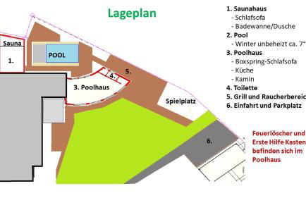 Poolhaus mit Sauna und Kamin - Offenburg, Straßburg, Europapark - Foto 24