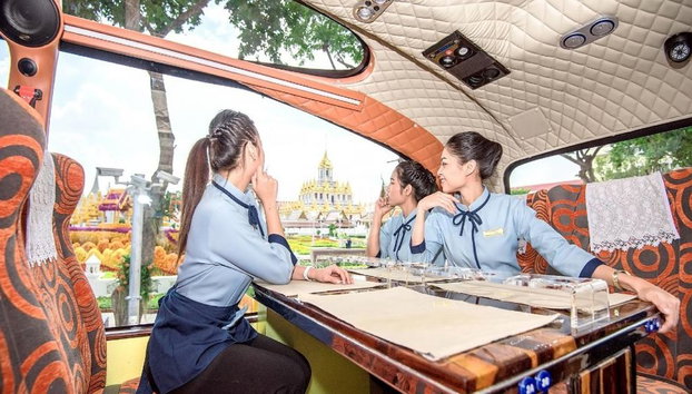 Michelin Food & 20 Landmarks Double-Decker Tour in Bangkok - Foto 3