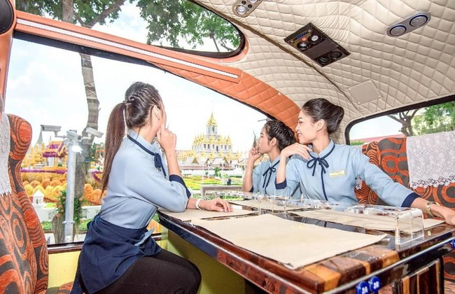 Michelin Food & 20 Landmarks Double-Decker Tour in Bangkok - Foto 3